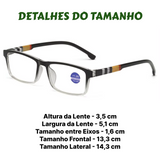 Óculos de Leitura - Top Square TR90