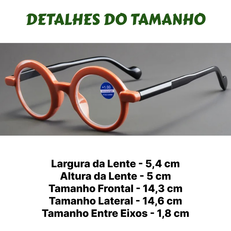 Óculos de Leitura - Retrô Fashion
