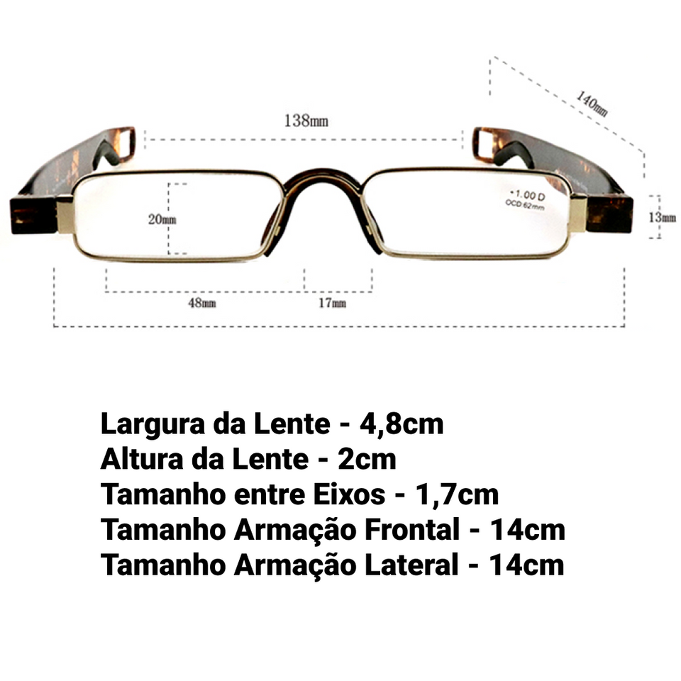 Óculos de Leitura - Rotation Pro