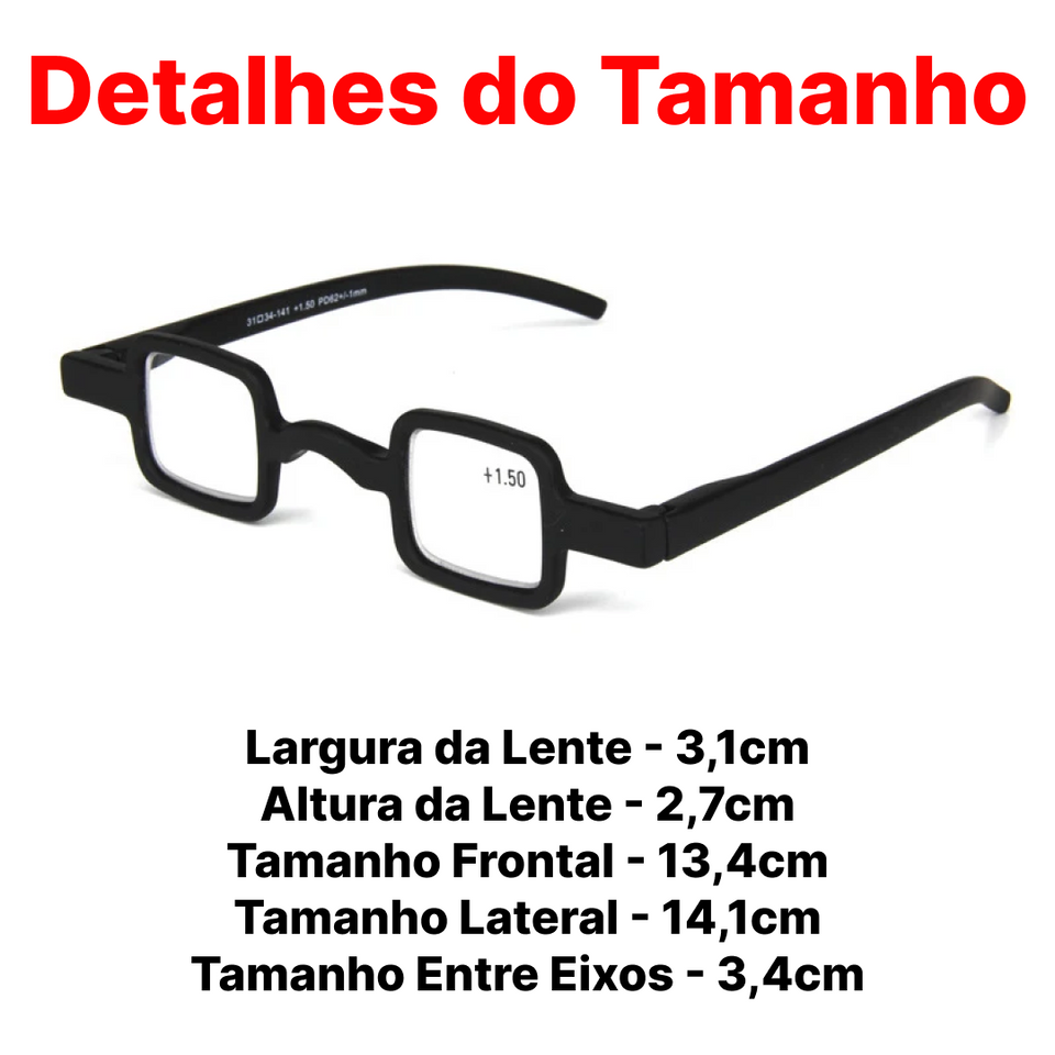 Óculos de Leitura - Retrô Thin Light