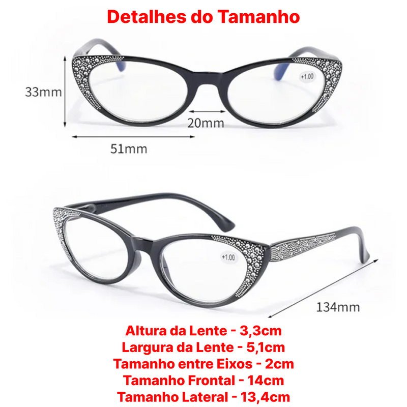 Óculos de Leitura - Diamond Cat