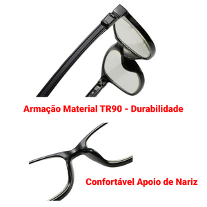 Óculos de Leitura - TR90 Retangular