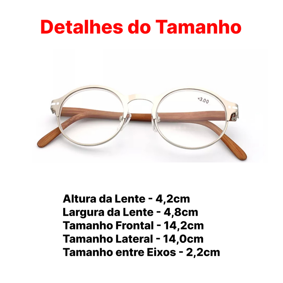 Óculos de Leitura - Eco Redondo