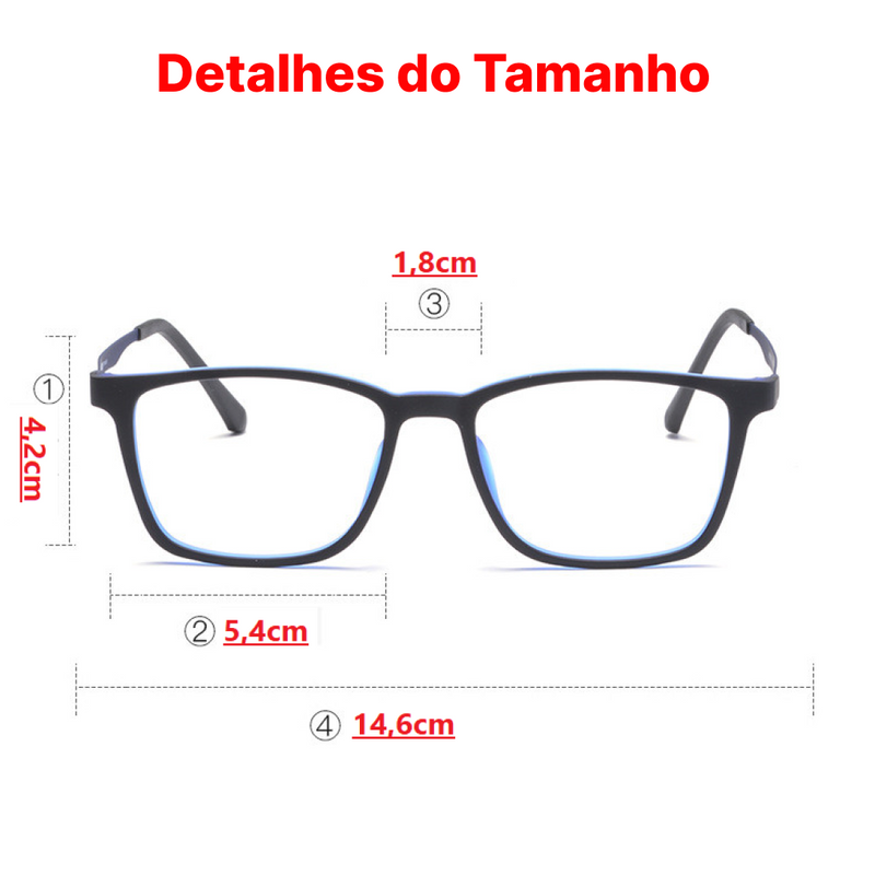 Óculos de Leitura - UltraFocus Titanium