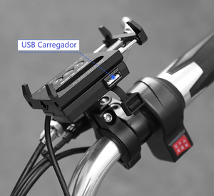 Suporte Celular Carregador Motos