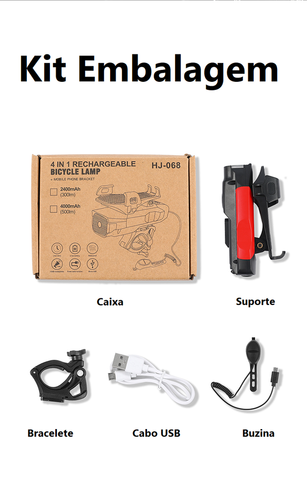 Suporte 4 em 1 Pro Bikes