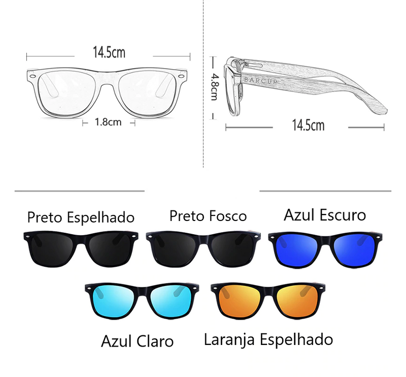 Óculos de Sol - Ecológico